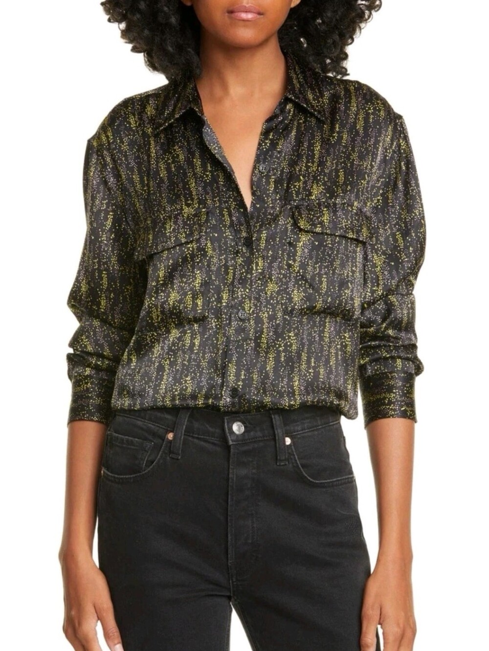 Equipment Signature NWTs Femme 100% Silk Shirt